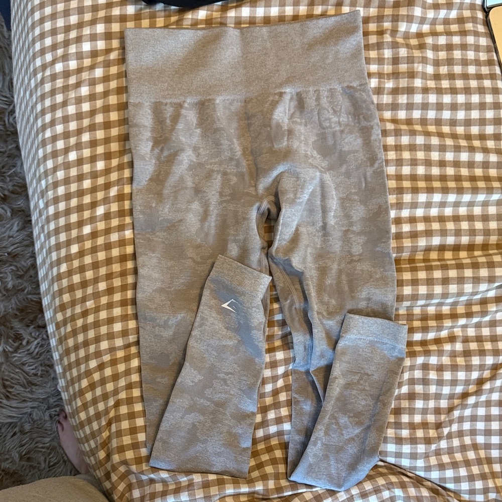 Gymshark silver camo leggings